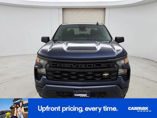 Blue 2022 Chevrolet Silverado 1500 Custom