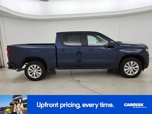 Blue 2022 Chevrolet Silverado 1500 Custom