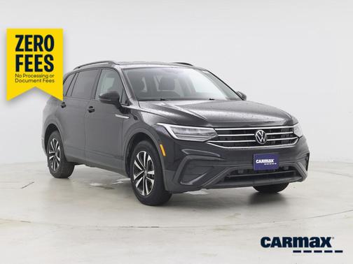 Black 2023 Volkswagen Tiguan S