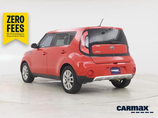 Red 2017 Kia Soul +