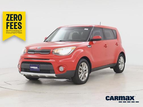 Red 2017 Kia Soul +
