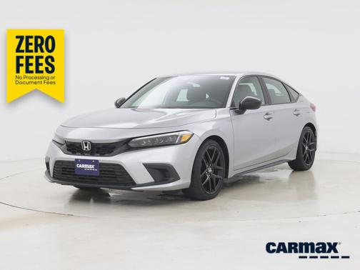 Silver 2022 Honda Civic Sport