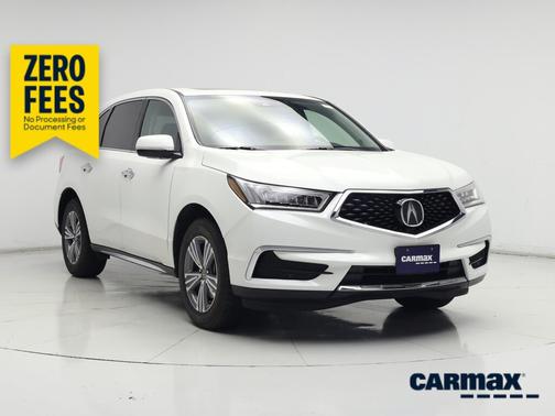 White 2020 Acura MDX SH-AWD
