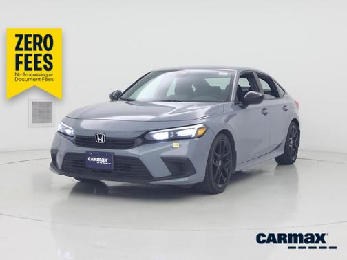 Blue 2024 Honda Civic Sport