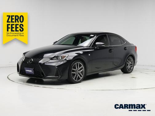Black 2020 Lexus IS 350 F-Sport