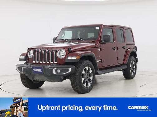 Red 2022 Jeep Wrangler Unlimited Unlimited Sahara