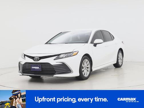 White 2022 Toyota Camry LE