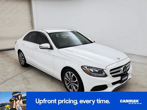 White 2017 Mercedes-Benz C-Class