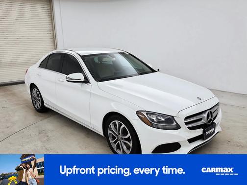 White 2017 Mercedes-Benz C-Class