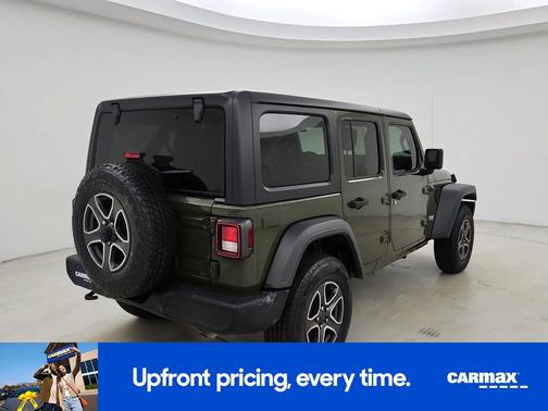 Green 2021 Jeep Wrangler Unlimited Sport S