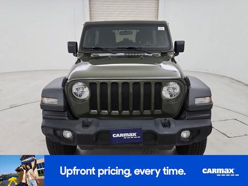 Green 2021 Jeep Wrangler Unlimited Sport S