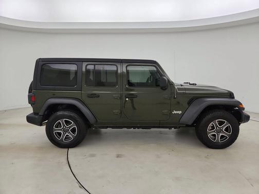 Green 2021 Jeep Wrangler Unlimited Sport S