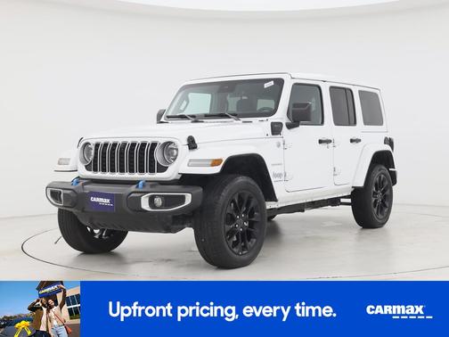 White 2024 Jeep Wrangler 4xe Sahara