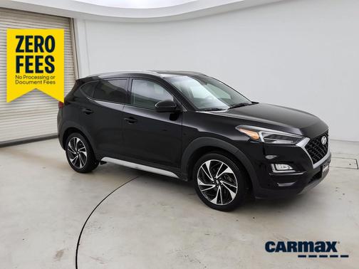 Black 2019 Hyundai TUCSON Sport