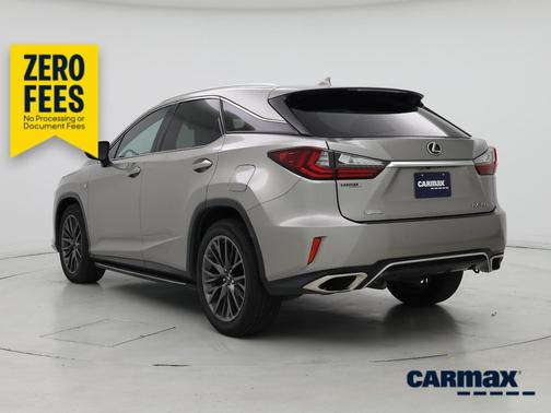 Silver 2017 Lexus RX 350 F-Sport