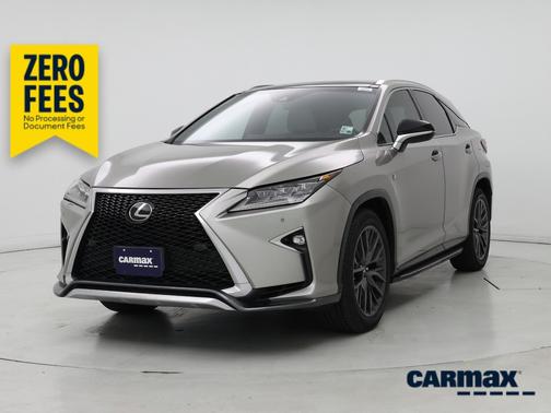 Silver 2017 Lexus RX 350 F-Sport
