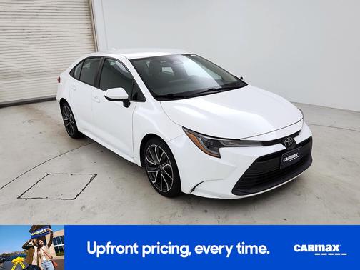 White 2023 Toyota Corolla LE