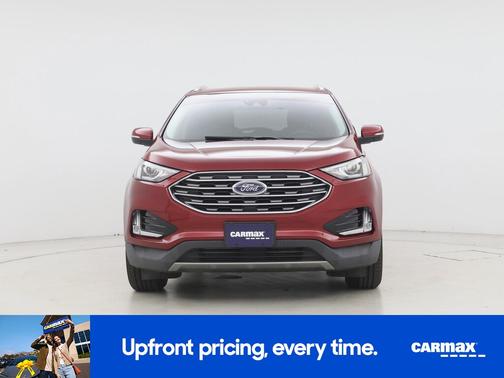 Red 2019 Ford Edge SEL
