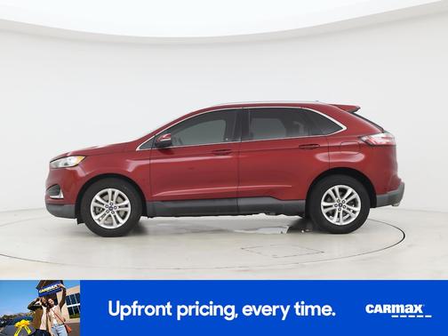 Red 2019 Ford Edge SEL