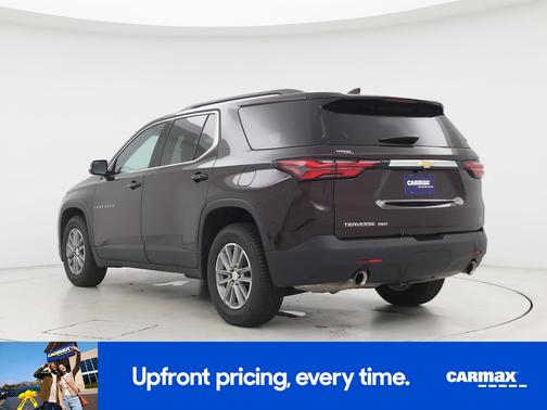 Burgundy 2022 Chevrolet Traverse LT Cloth
