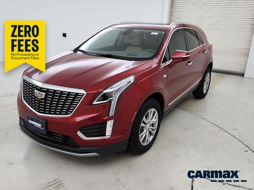 Red 2022 Cadillac XT5 Premium Luxury