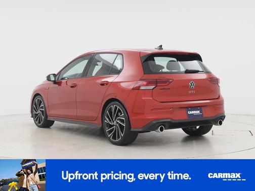 Red 2024 Volkswagen Golf GTI Autobahn