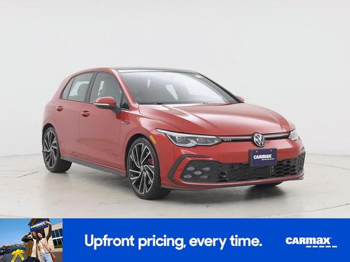 Red 2024 Volkswagen Golf GTI Autobahn