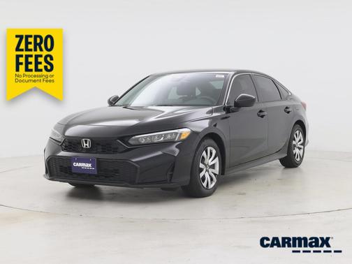 Black 2026 Honda Civic LX