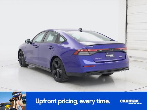 Blue 2024 Honda Accord Hybrid Sport-L