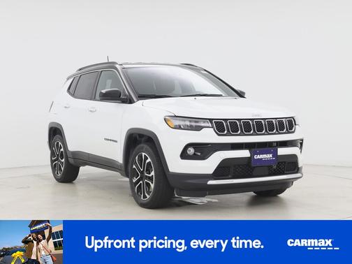 White 2023 Jeep Compass Limited