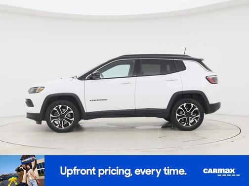 White 2023 Jeep Compass Limited