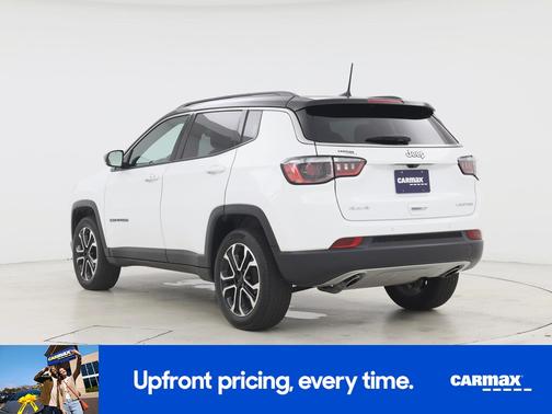 White 2023 Jeep Compass Limited