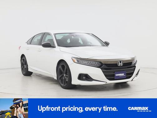 White 2021 Honda Accord Sport
