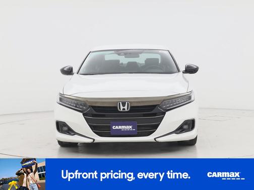 White 2021 Honda Accord Sport