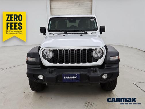 White 2024 Jeep Wrangler Sport S