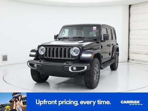 Black 2024 Jeep Wrangler Sahara
