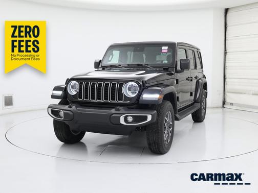 Black 2024 Jeep Wrangler Sahara