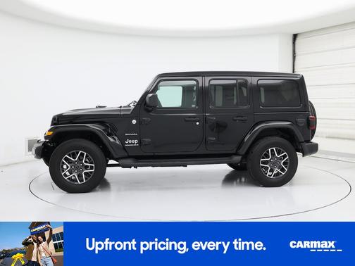 Black 2024 Jeep Wrangler Sahara
