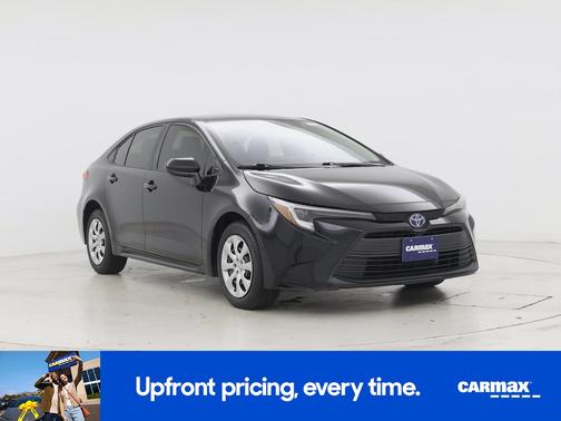 Black 2023 Toyota Corolla Hybrid LE