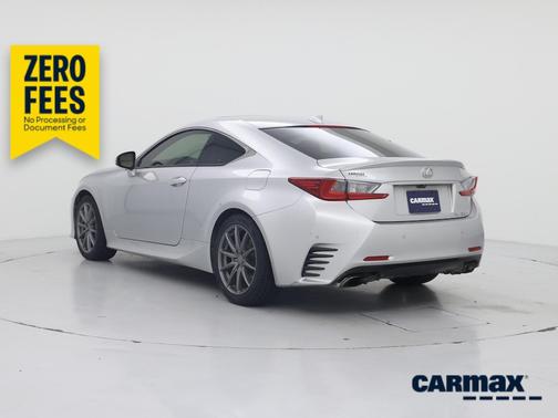 Silver 2015 Lexus RC 350