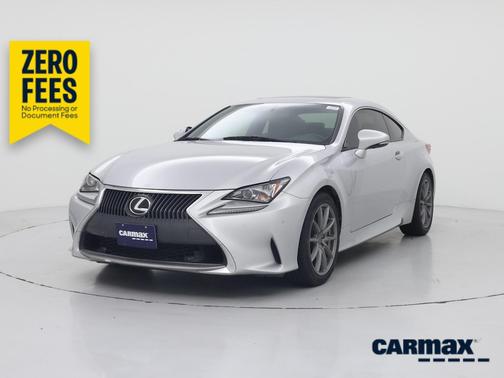 Silver 2015 Lexus RC 350