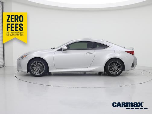 Silver 2015 Lexus RC 350
