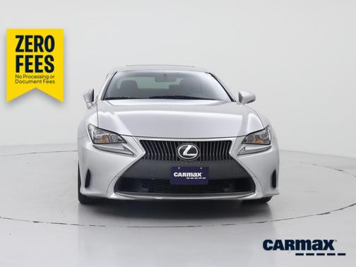 Silver 2015 Lexus RC 350