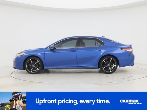 Blue 2020 Toyota Camry XSE