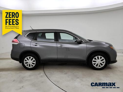 Gray 2015 Nissan Rogue S