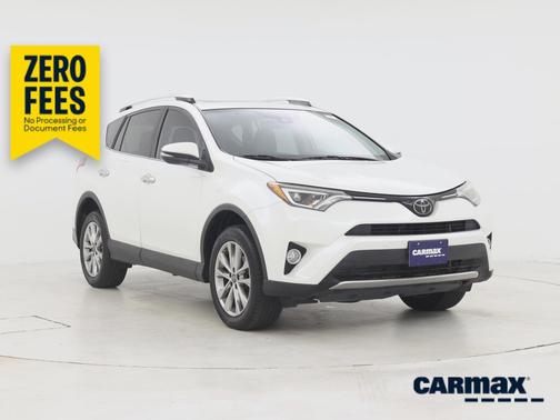 White 2016 Toyota RAV4 Limited