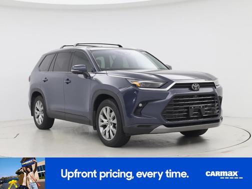 Blue 2024 Toyota Grand Highlander Limited