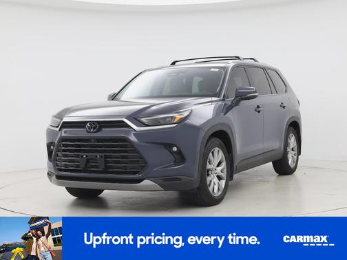 Blue 2024 Toyota Grand Highlander Limited