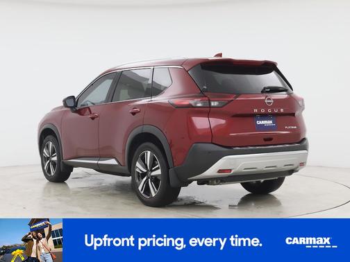 Red 2023 Nissan Rogue Platinum