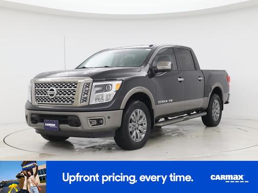 Black 2018 Nissan Titan Platinum Reserve